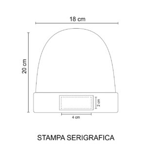 0845 Berrich - Cappello Acrilico