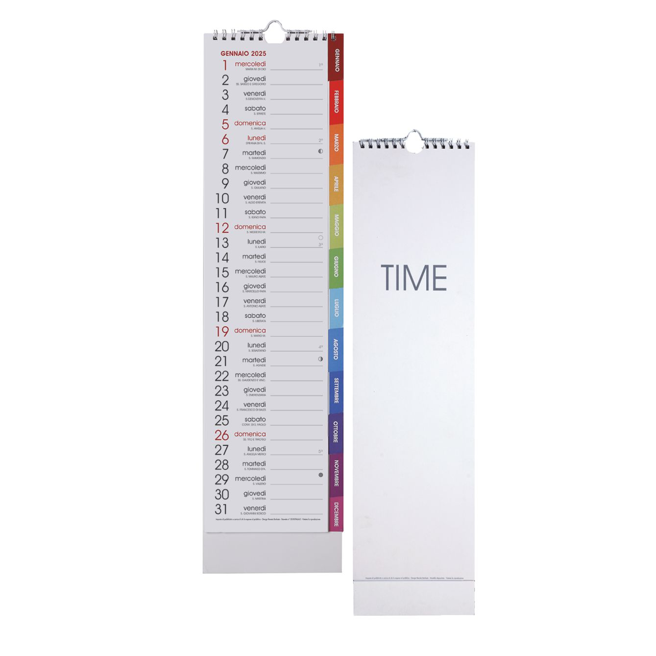 H/20 - CALENDARIO TIME