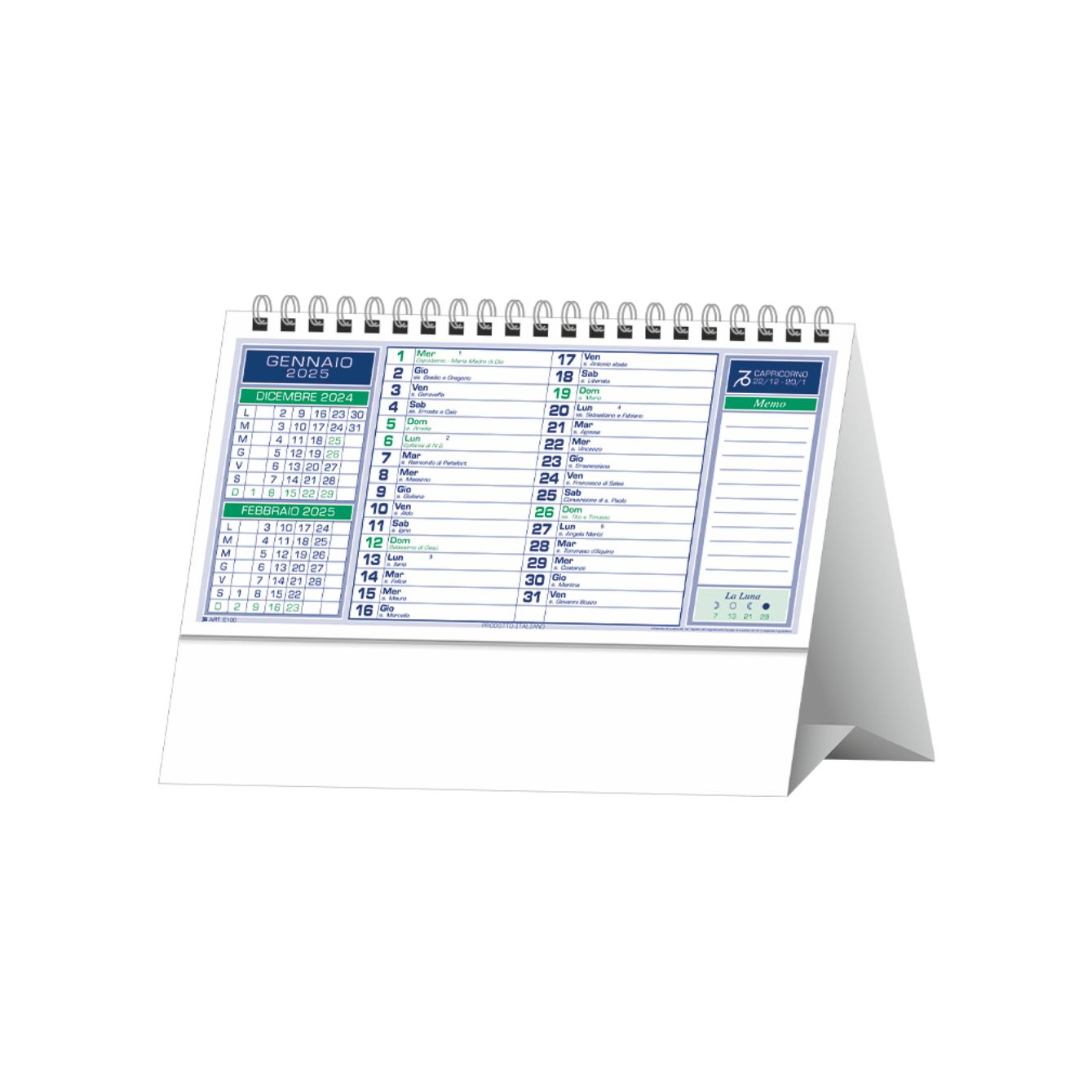SP/9 - CALENDARIO DA TAVOLO BASIC