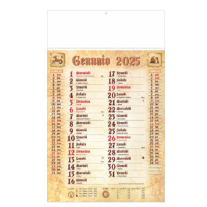 B062_S00 ANTICATO - Calendario Olandese