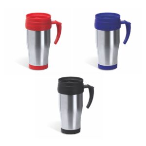 8431 Arian – Tazza In Acciaio Con Manico In PP 450ml